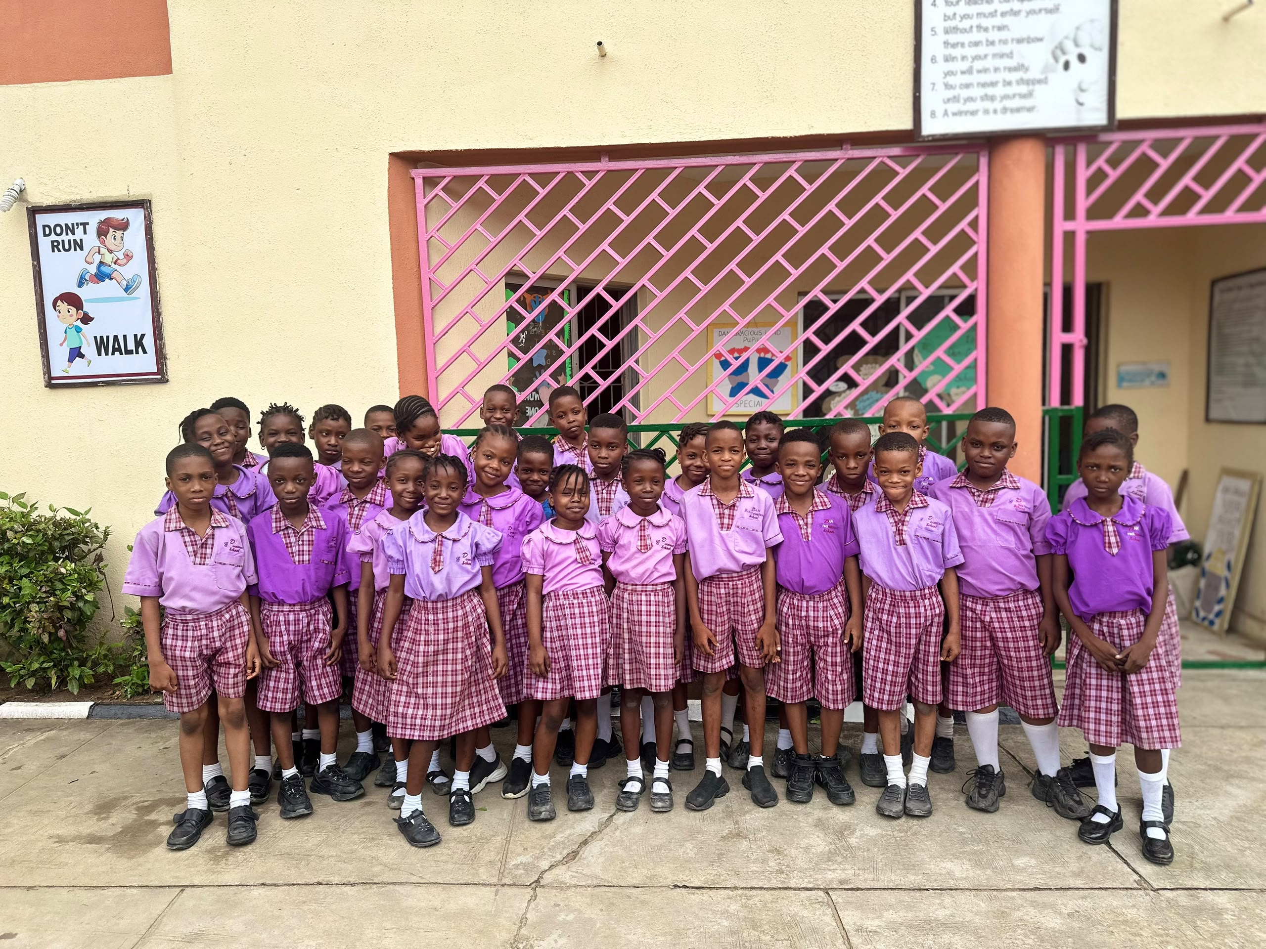 Primary 4 class photo