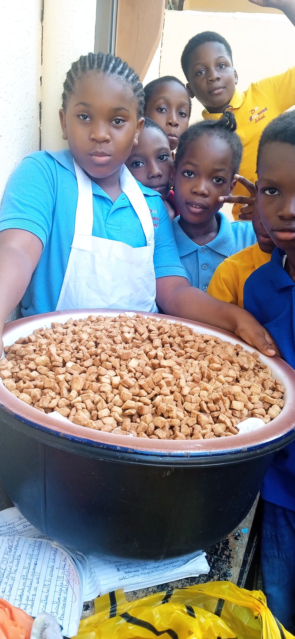 Snacks (Chin Chin) Practical with Primary four (2025/2026 Session)